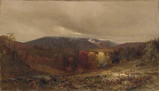 Jervis Mcentee - October in the Catskills