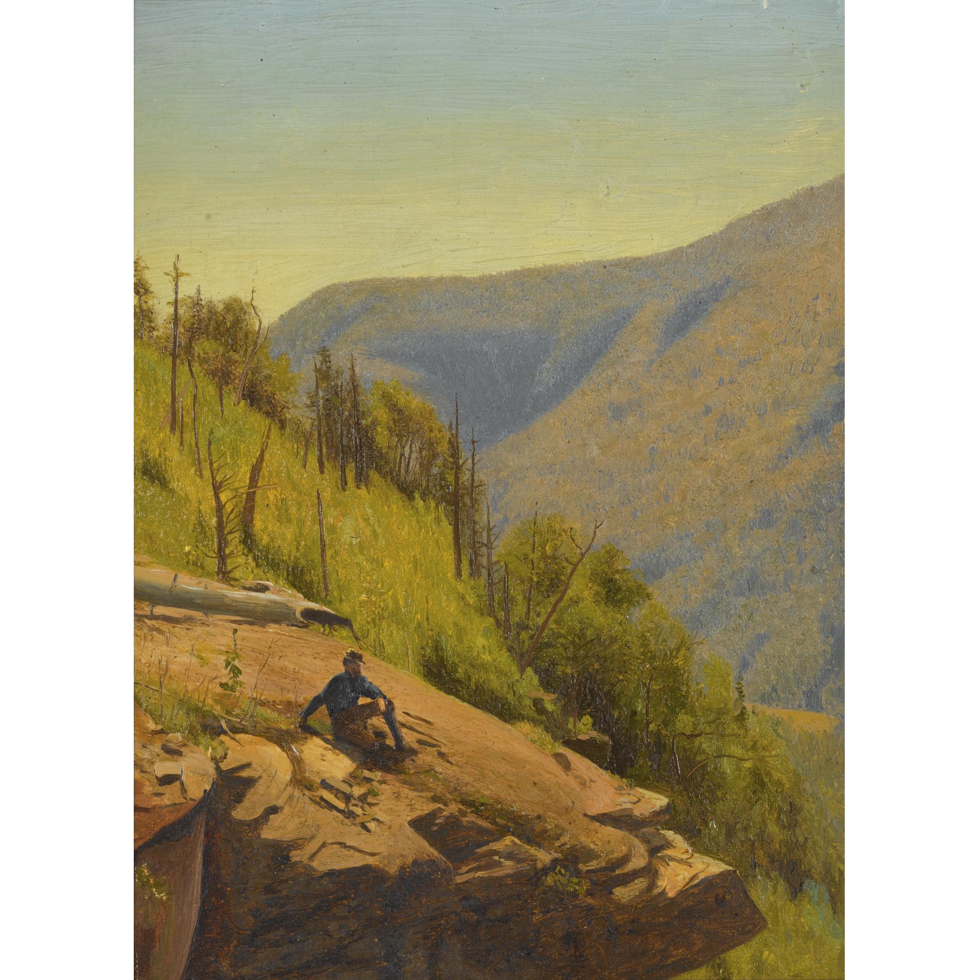 Jervis Mcentee - Summer In The Hills:  Two Paintings