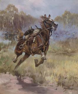 Jerzy Kossak - The runaway