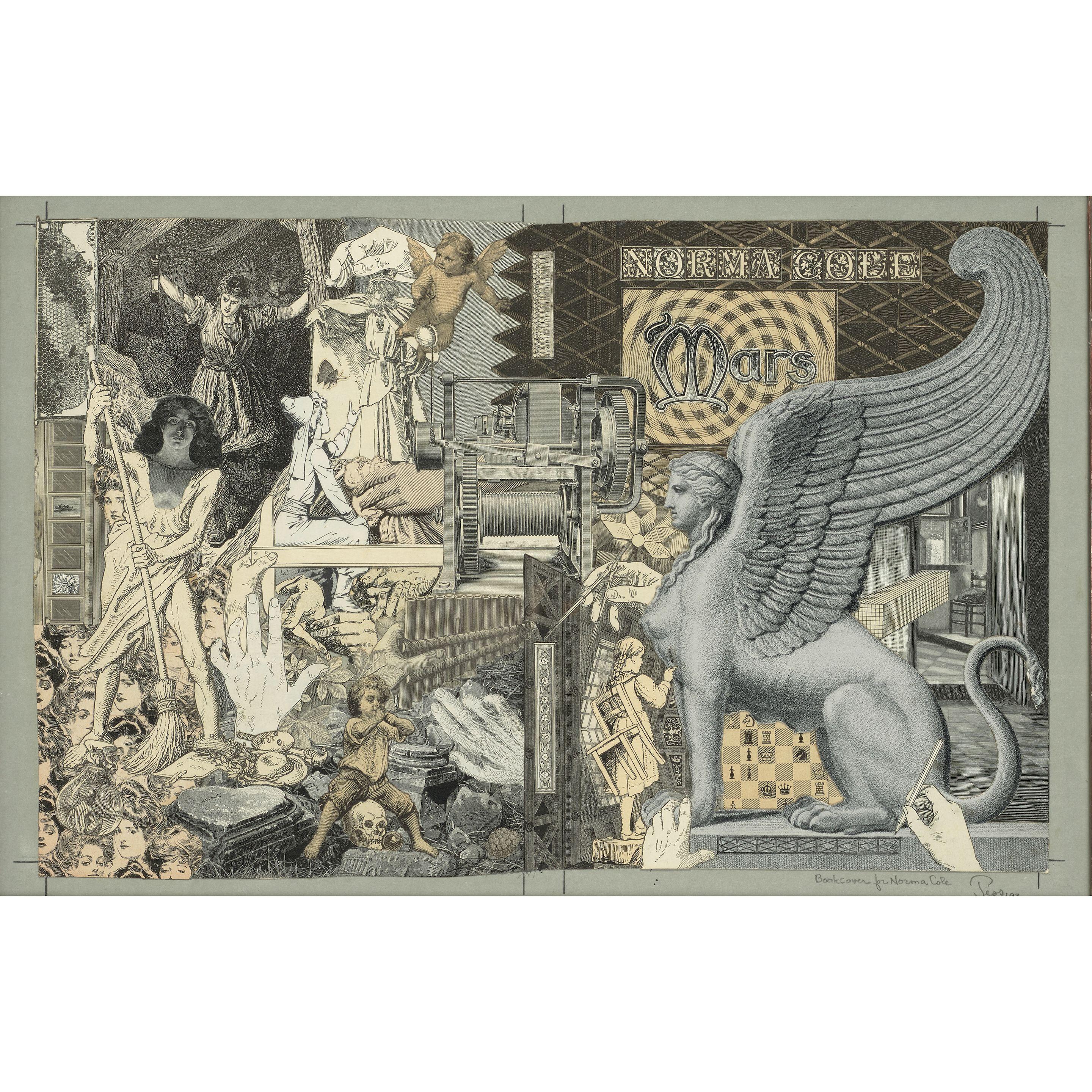 Jess - Book Cover for Norma Cole\'s Mars