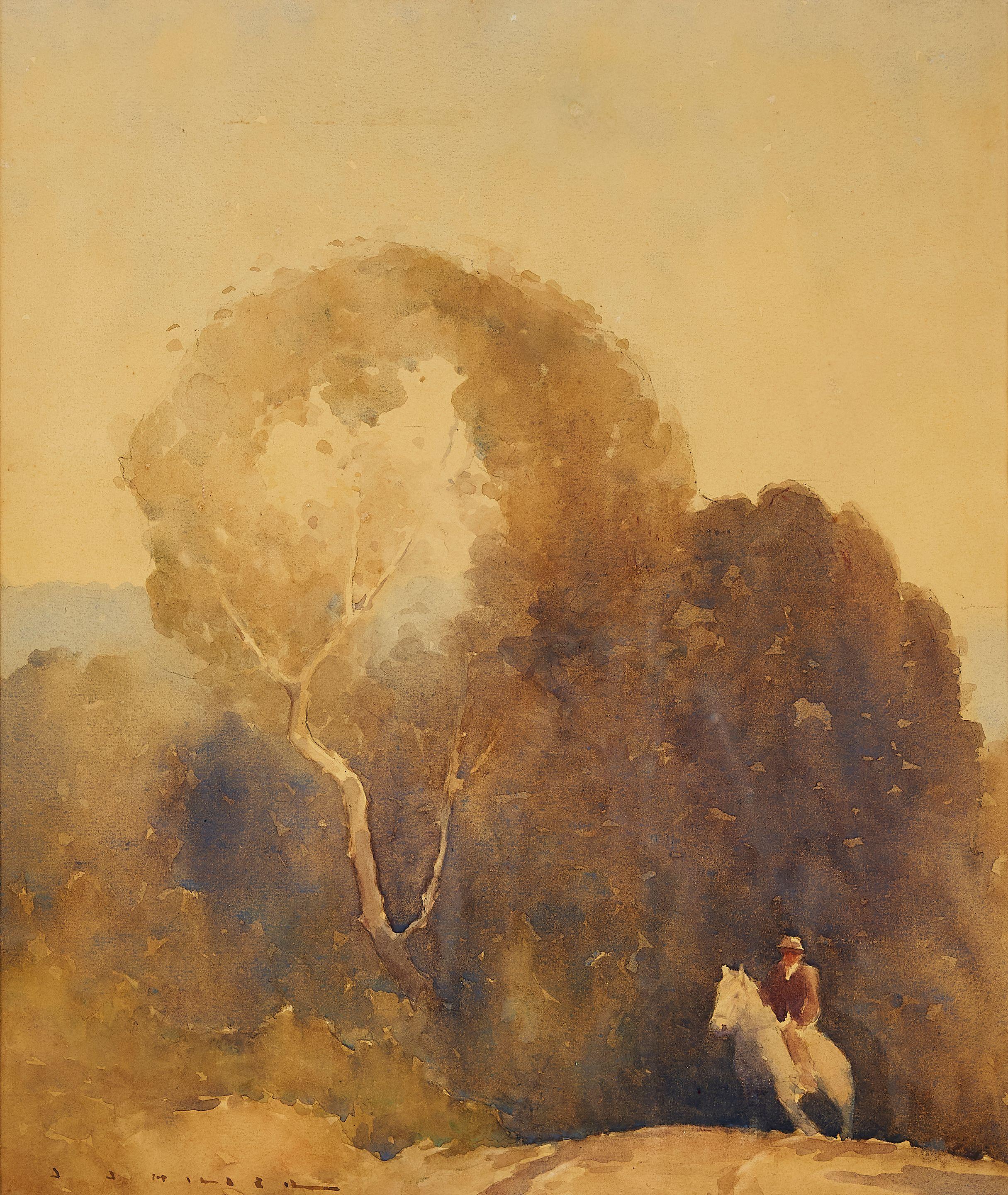 Jesse Jewhurst Hilder - A Country Road