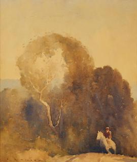 Jesse Jewhurst Hilder - A Country Road