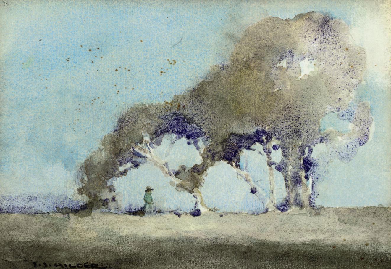 Jesse Jewhurst Hilder - A summer\'s day