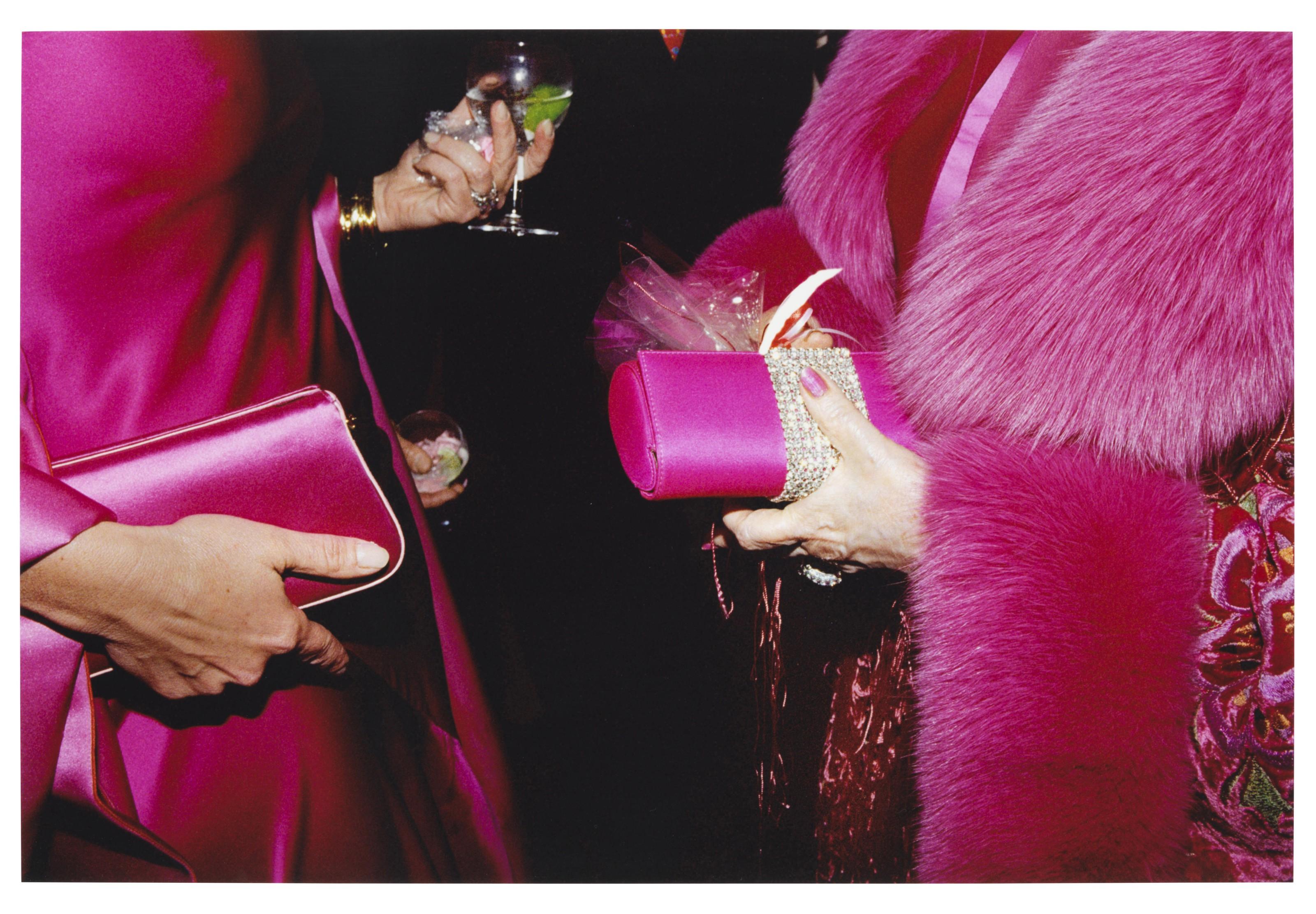 Jessica Craig-Martin - Dragon Red & Cherry Blossom Pink Party, New York, 2000