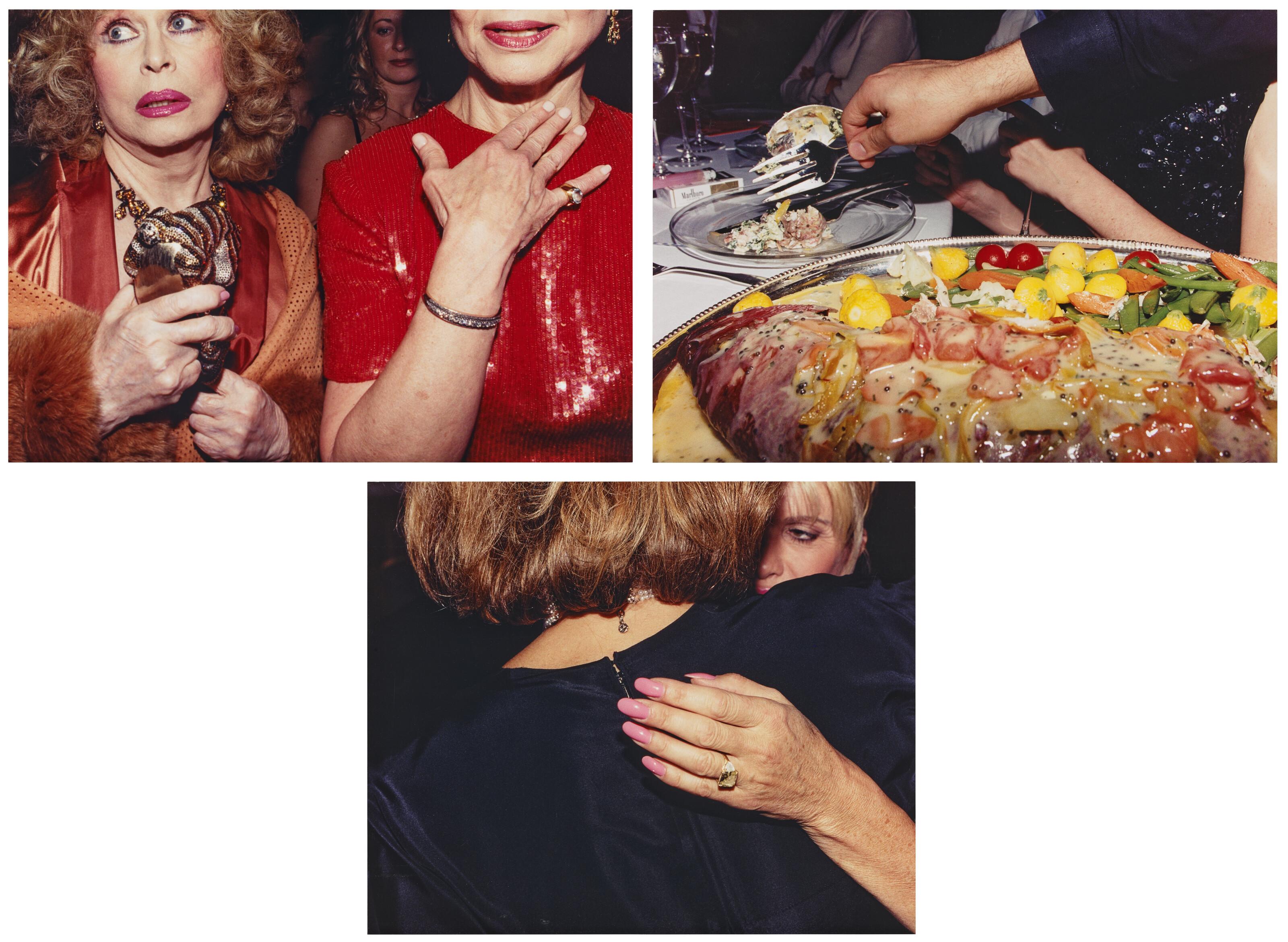 Jessica Craig-Martin - (i-iii) Evening Honouring Bill Blass, Waldorf Astoria, New York, 1999