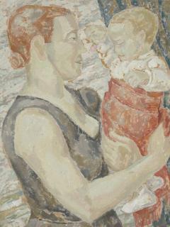 Jessica Dismorr - Mother and Child