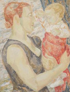 Jessica Dismorr - Mother and Child