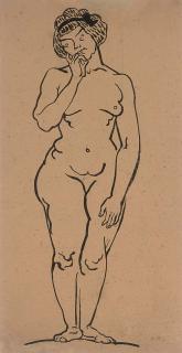 Jessica Dismorr - Nude