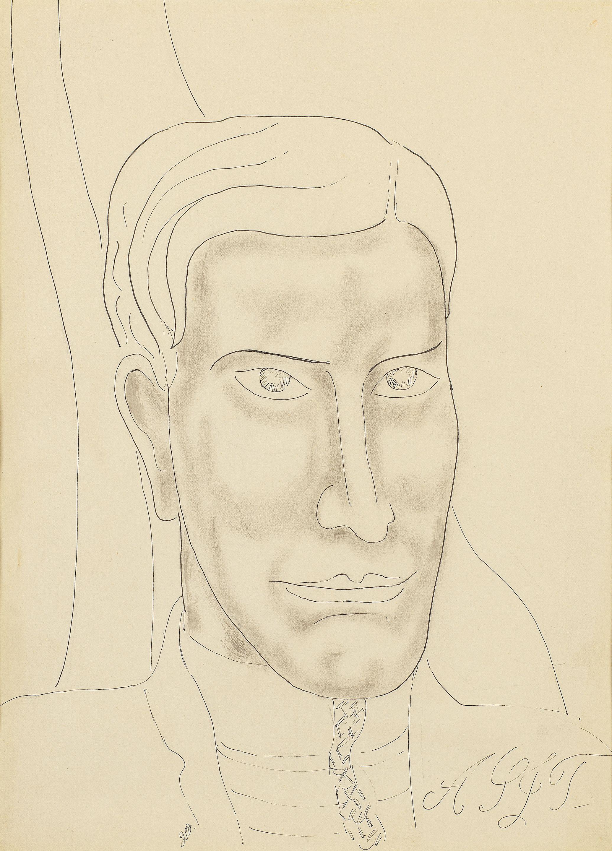 Jessica Dismorr - Portrait of A.S.J. Tessimond