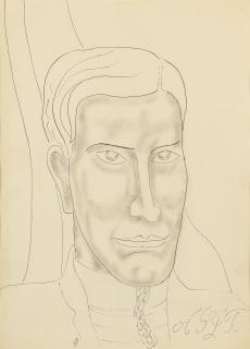 Jessica Dismorr - Portrait of A.S.J. Tessimond