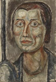 Jessica Dismorr - Portrait of Bertha Jones