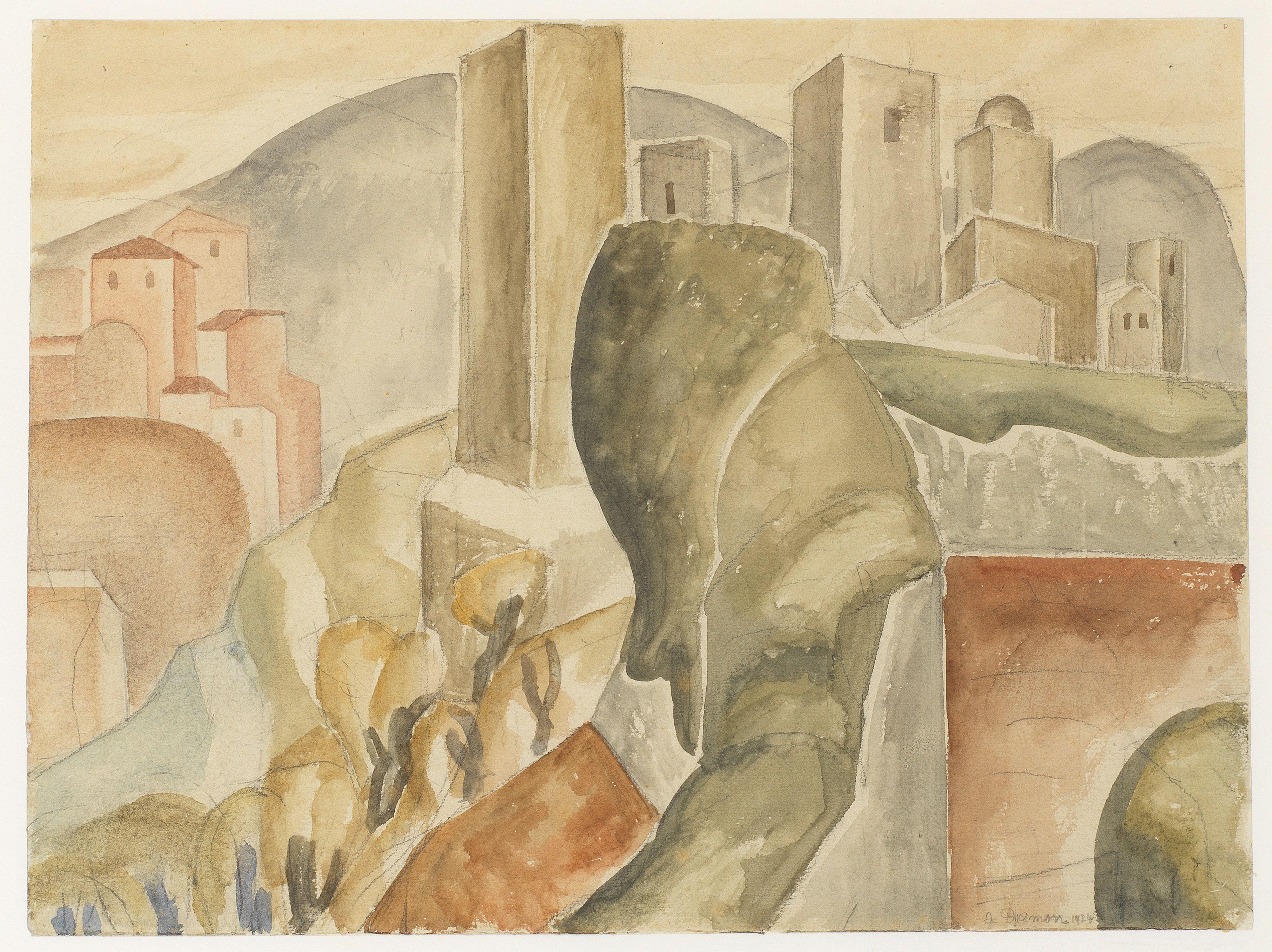 Jessica Dismorr - San Gimignano