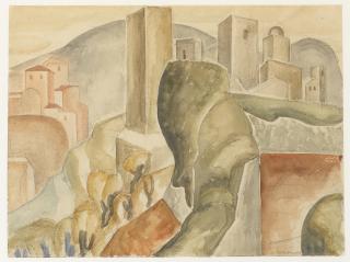 Jessica Dismorr - San Gimignano