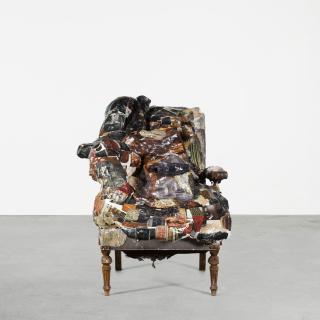 Jessica Jackson Hutchins - Still Life: Chair, Bowl and Vase