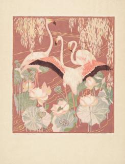 Jessie Arms Botke - Flamingos