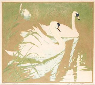 Jessie Arms Botke - Swans