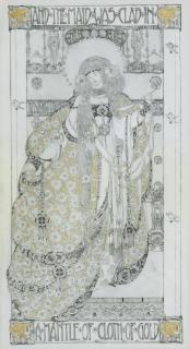 Jessie Marion King - And the Maid was clad in a Mantle of Gold