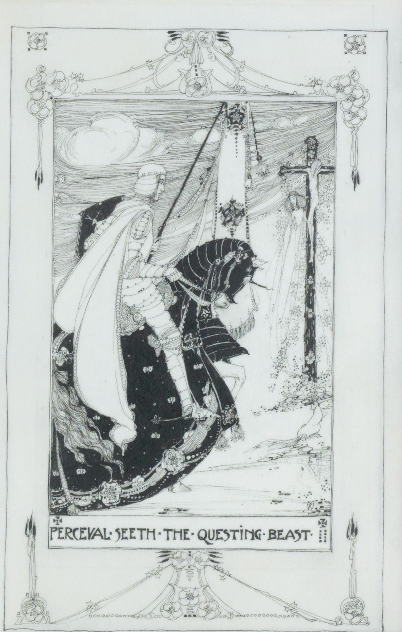 Jessie Marion King - Perceval Seeth the Questing Beast