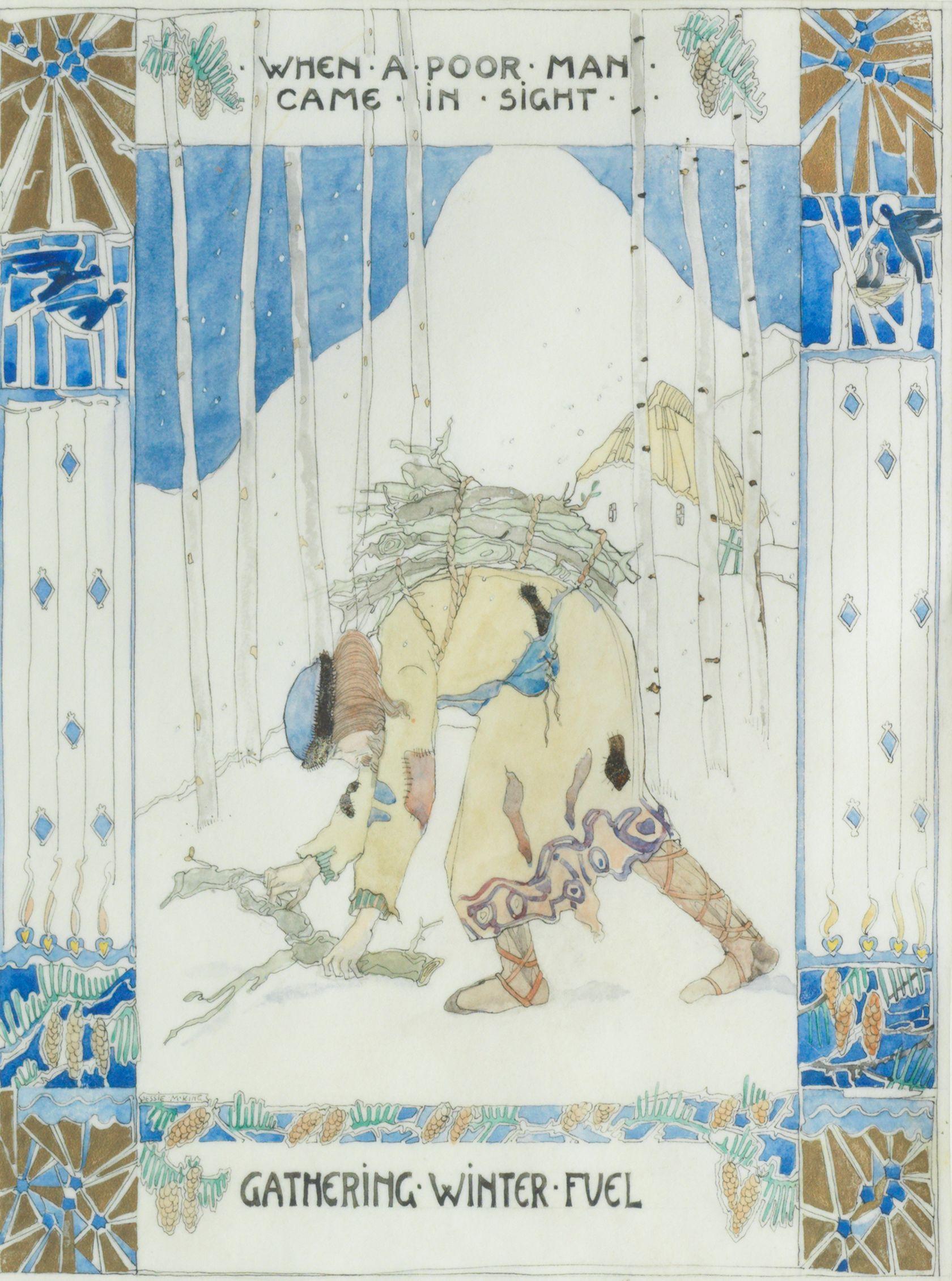 Jessie Marion King - When a poor man came in sight