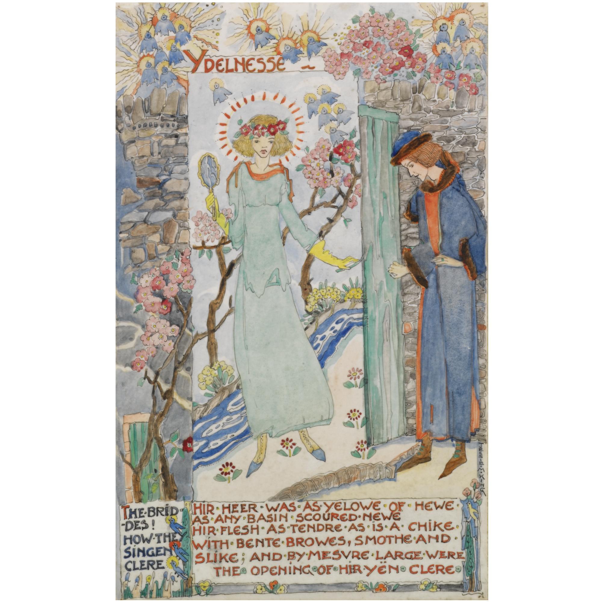 Jessie Marion King - Ydelnesse From Romaunt Of The Rose