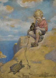 Jessie Willcox Smith - Bob, King Of The Fortunate Isle