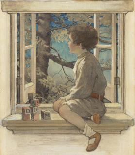 Jessie Willcox Smith - Dream Blocks
