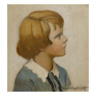 Jessie Willcox Smith - Portrait Of Austin M. Purves, Jr