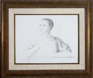 Jesús Guerrero Galván - Untitled; and a companion drawing
