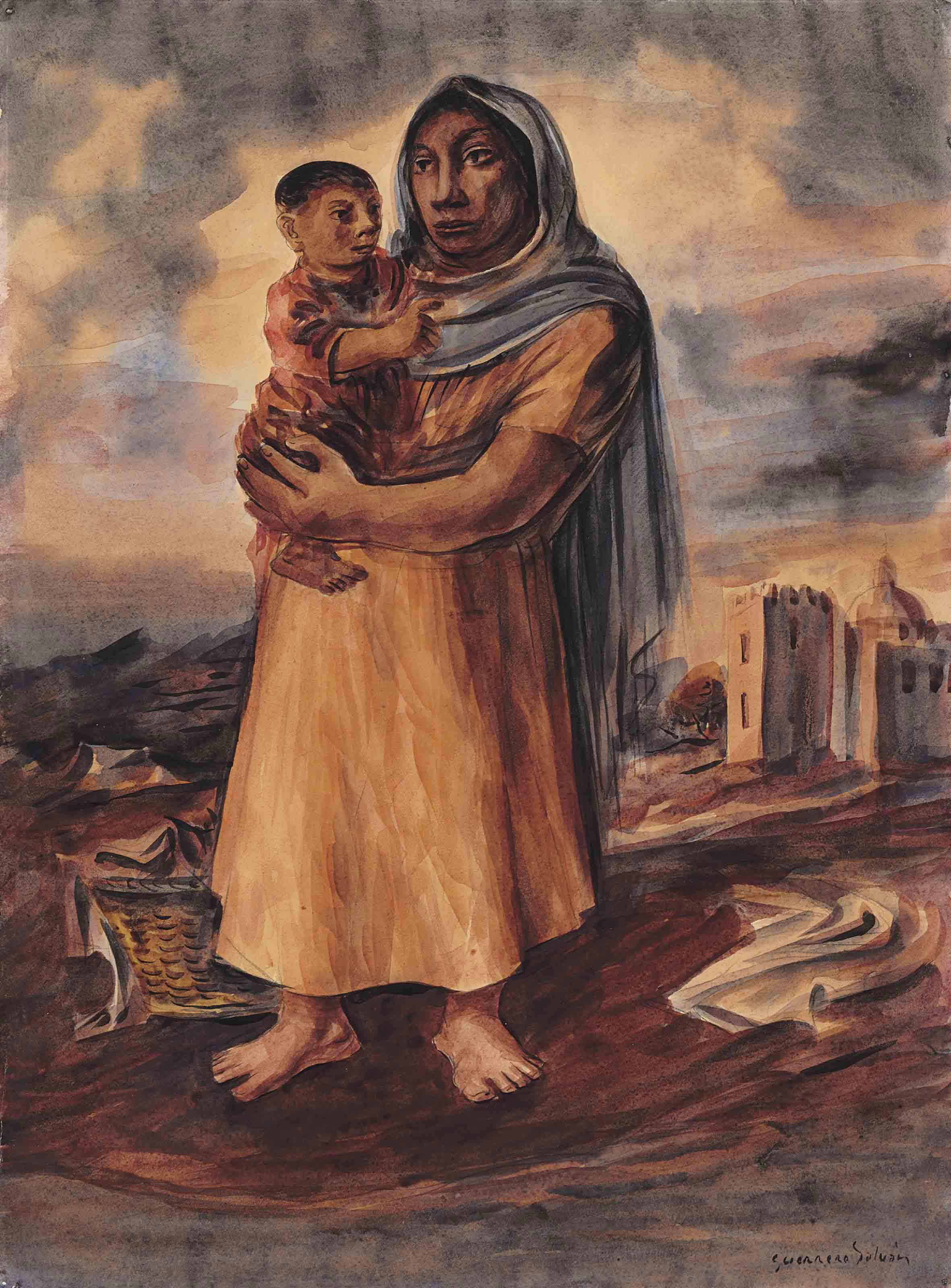 Jesús Guerrero Galván - Untitled (Mother and Child)