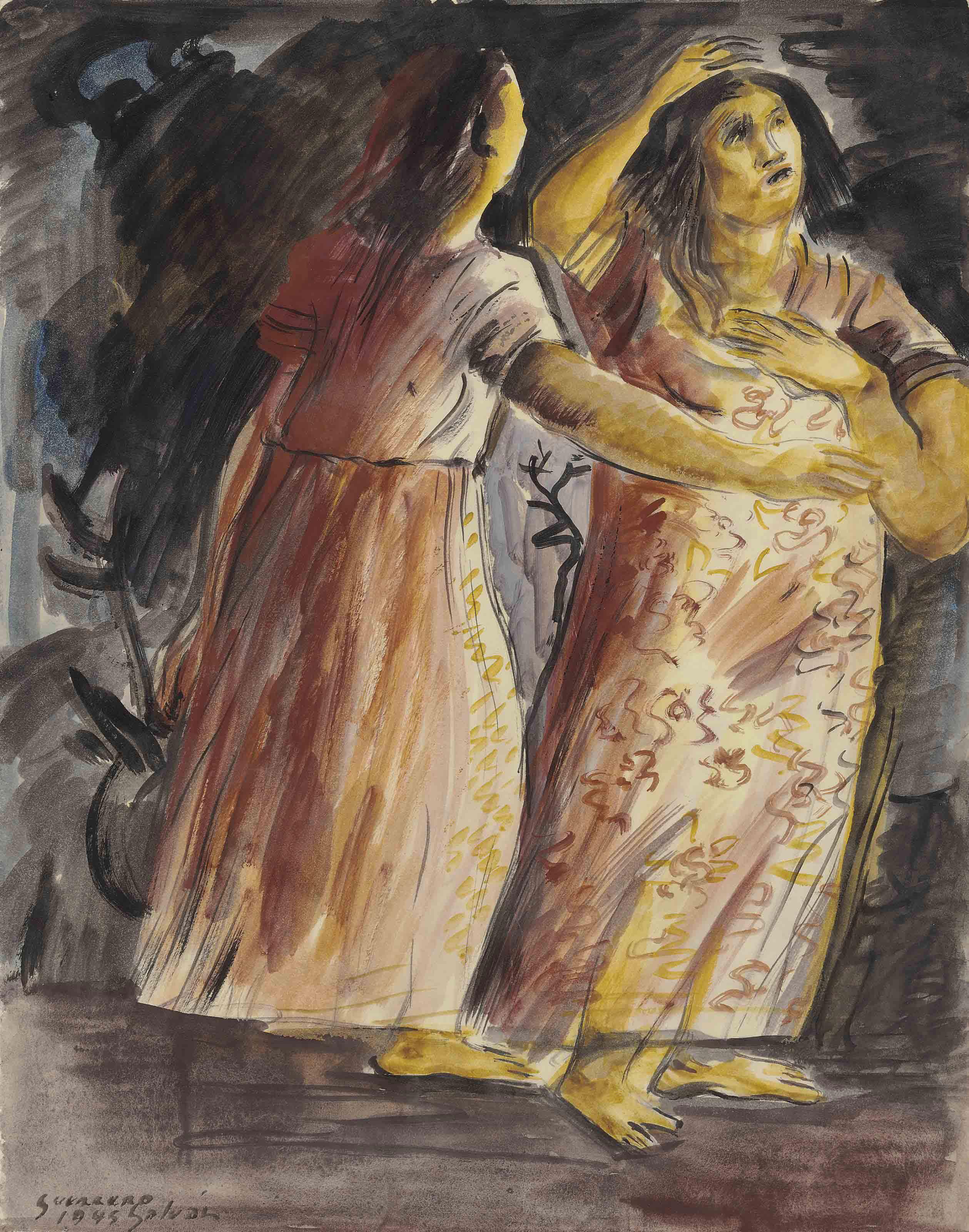 Jesús Guerrero Galván - Untitled (Two Women)