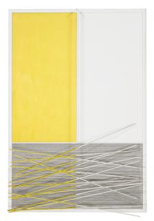 Jesús Rafael Soto - Barres et Rectangles Jaunes et Blancs