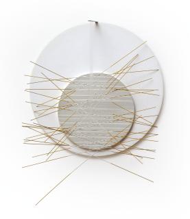 Jesús Rafael Soto - Cercle Blanc Et Jaune