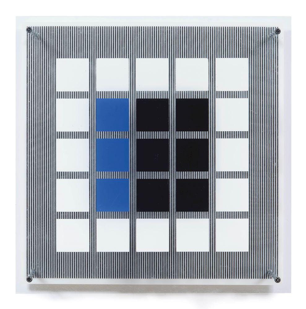 Jesús Rafael Soto - Cuadrados Vibrantes. 1979.