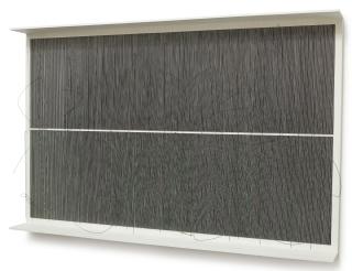 Jesús Rafael Soto - Double Écriture Noir Et Vert 