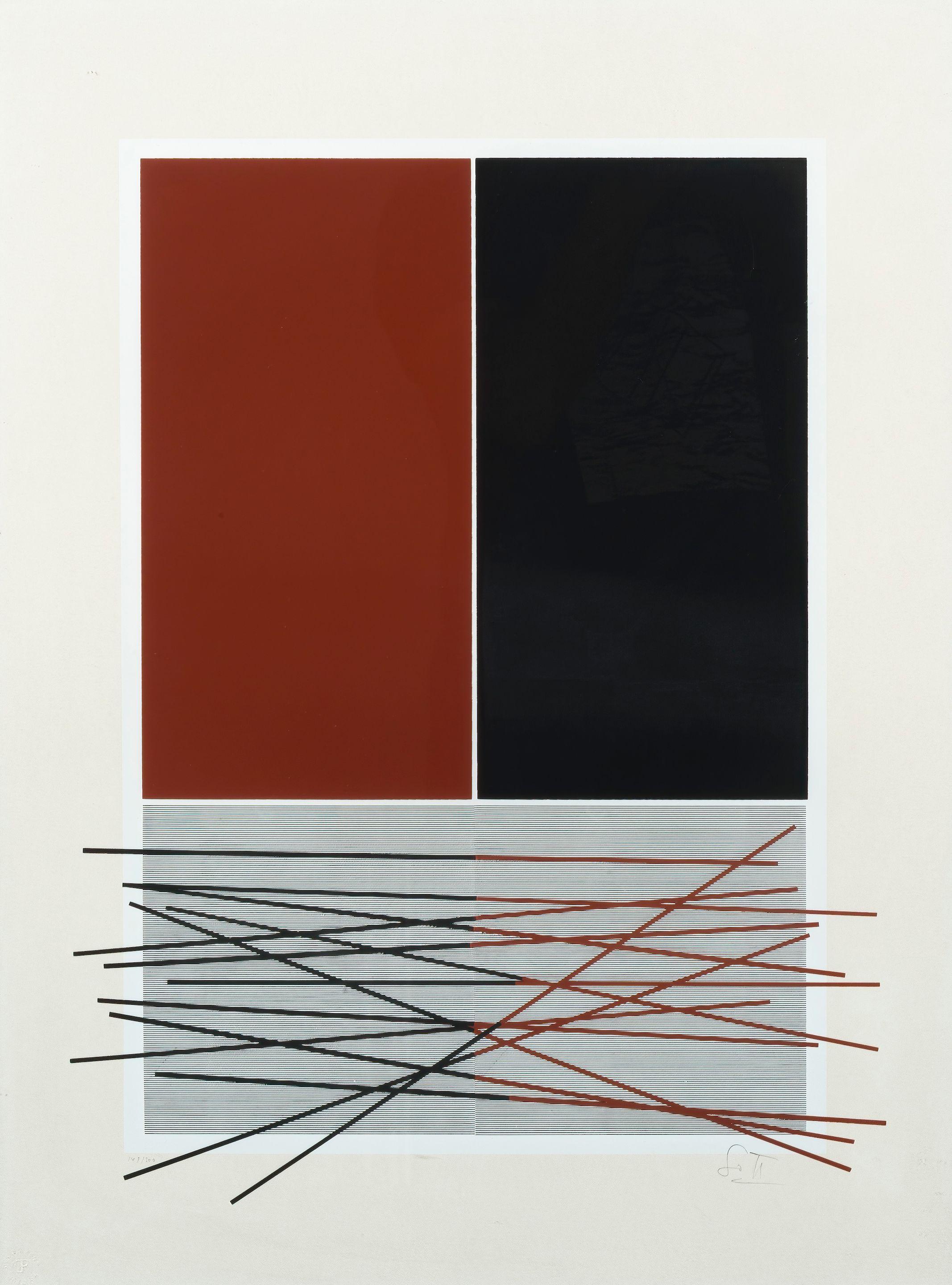 Jesús Rafael Soto - From Album vibration, 1969