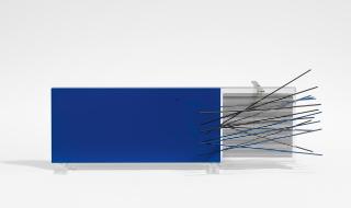 Jesús Rafael Soto - Ohne Titel (Vibration)