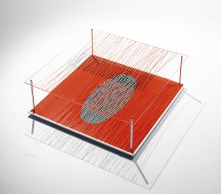 Jesús Rafael Soto - Ovalo En El Rojo