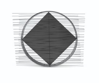 Jesús Rafael Soto - Rombo en el círculo