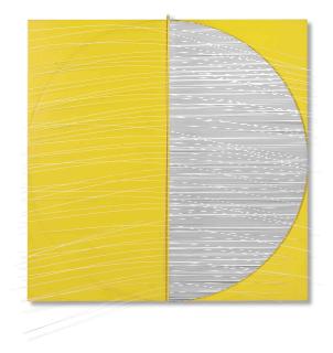 Jesús Rafael Soto - Rond et carré jaune