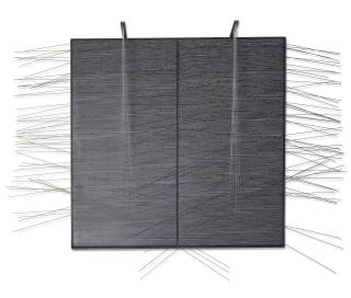 Jesús Rafael Soto - Saturación Central Verde Y Negro