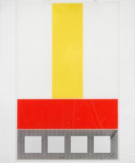 Jesús Rafael Soto - Serigrafia C, from Jai-Alai