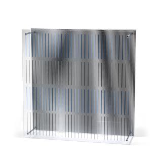 Jesús Rafael Soto - Tez Azules y Negras, from Síntesis Series