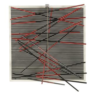 Jesus Rafael Soto - Tiges Rouges Et Noirs