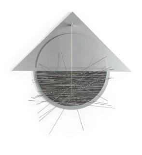 Jesus Rafael Soto - Triángulo y círculo