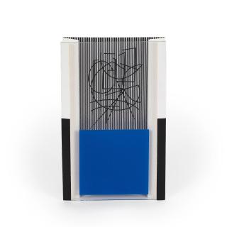 Jesús Rafael Soto - Vibration bleue, 2001