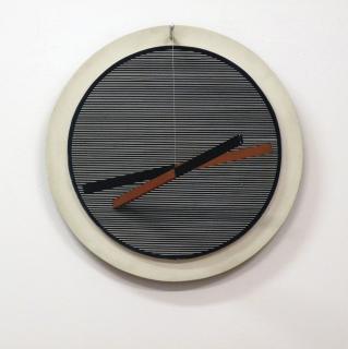 Jesús Rafael Soto - Vibration Noire, Blanche Et Marron