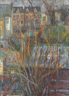 Jewad Selim - Back Gardens - Camden Town