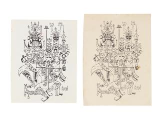 Jewad Selim - Baghdad Totems