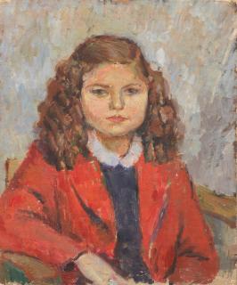 Jewad Selim - Portrait of Young Girl