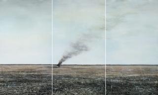 Jia Aili - February Talk-Past (Bed) (Triptych)